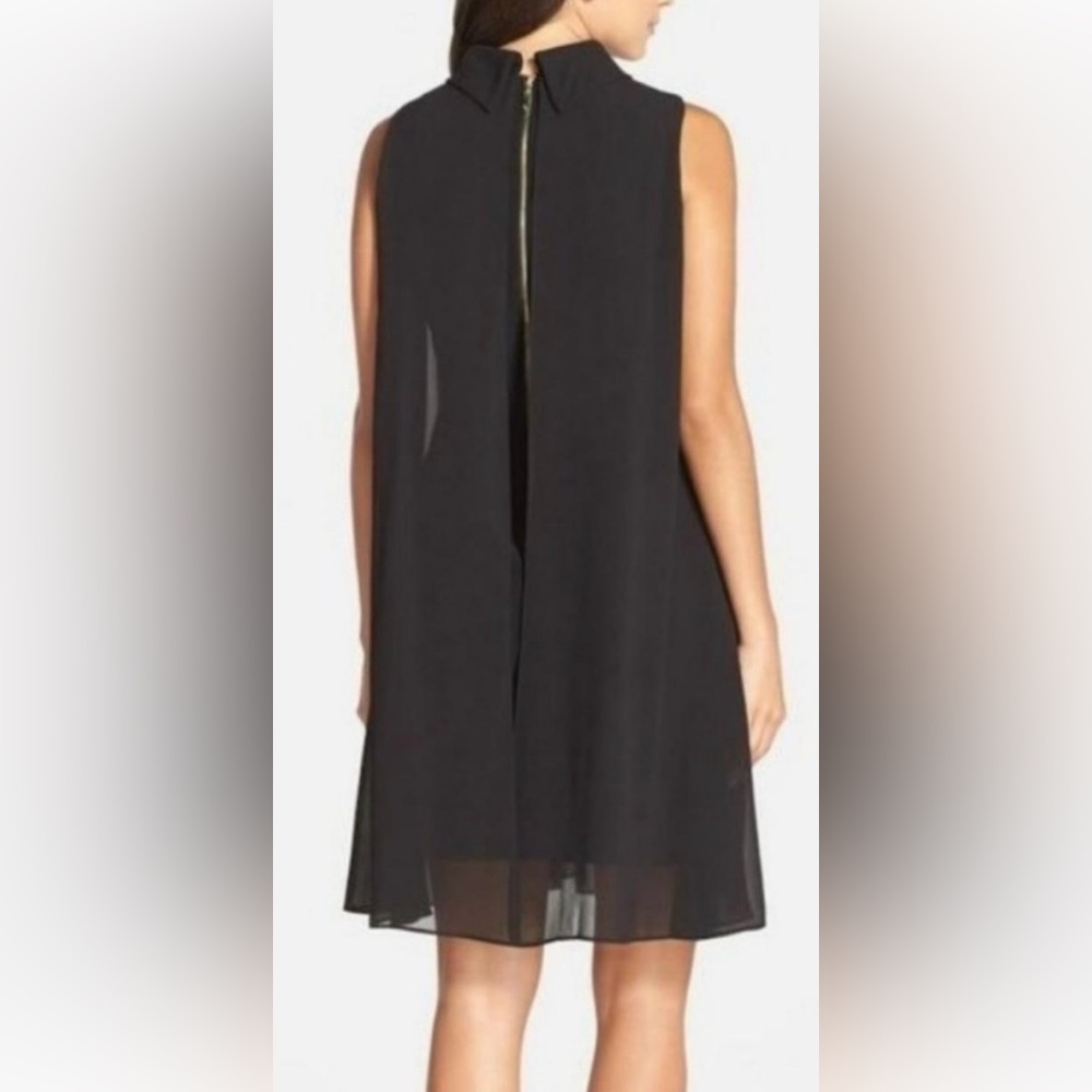 Vince Camuto Mock Neck Shift Dress - Picture 2 of 10